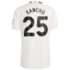 Camiseta de fútbol Manchester United Sancho 25 Tercera Equipación 23-24 - Hombre